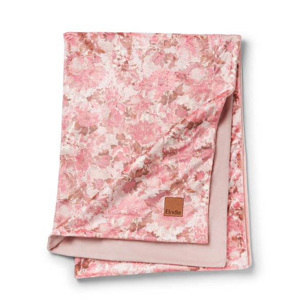 Pearl Velvet Decke - River Rose