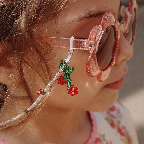 Sonnenbrillenkette - cherry