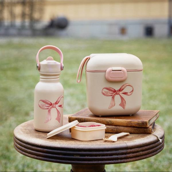 Wasserflasche - rosy bow