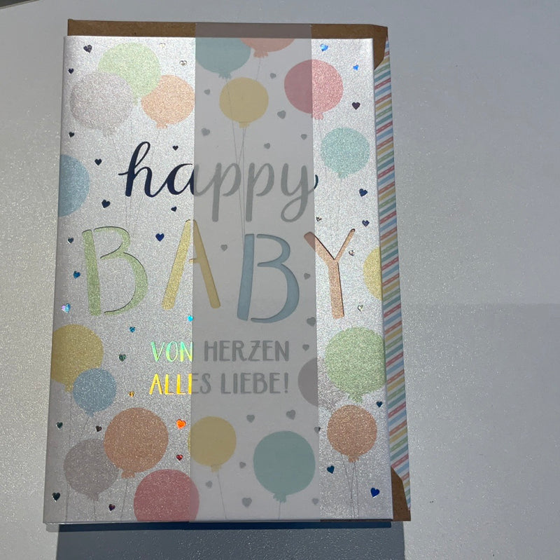 Geburtskarte "Happy Baby“