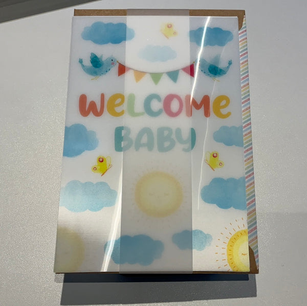 Geburtskarte "Welcome Baby“