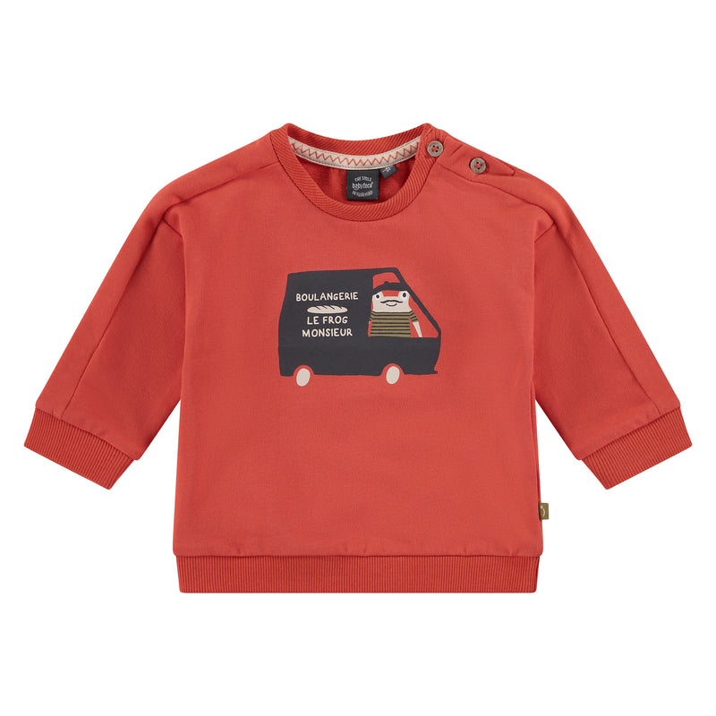 Baby Boys Pullover - red