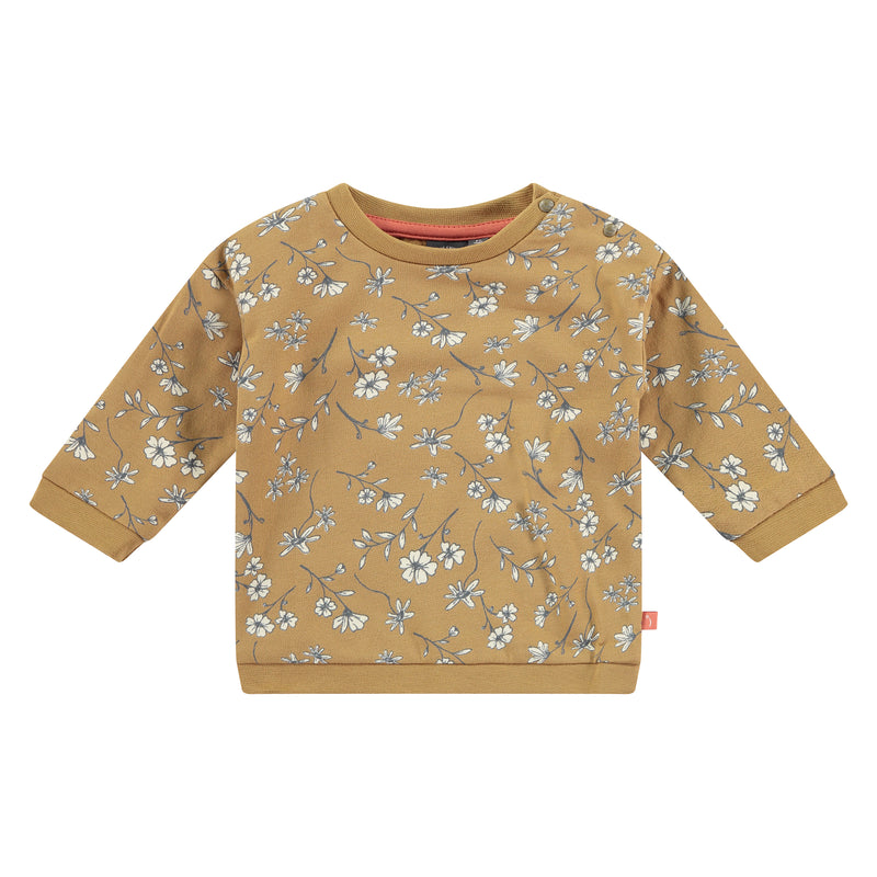 Baby Girls Pullover- curry