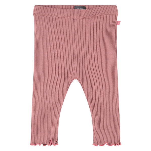 Baby Girls Legging - red clay