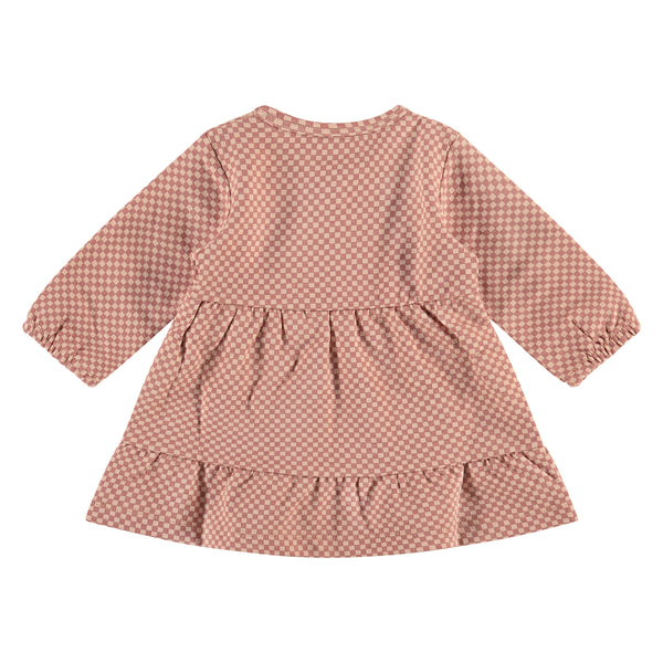 Baby Girls Dress - blush melange