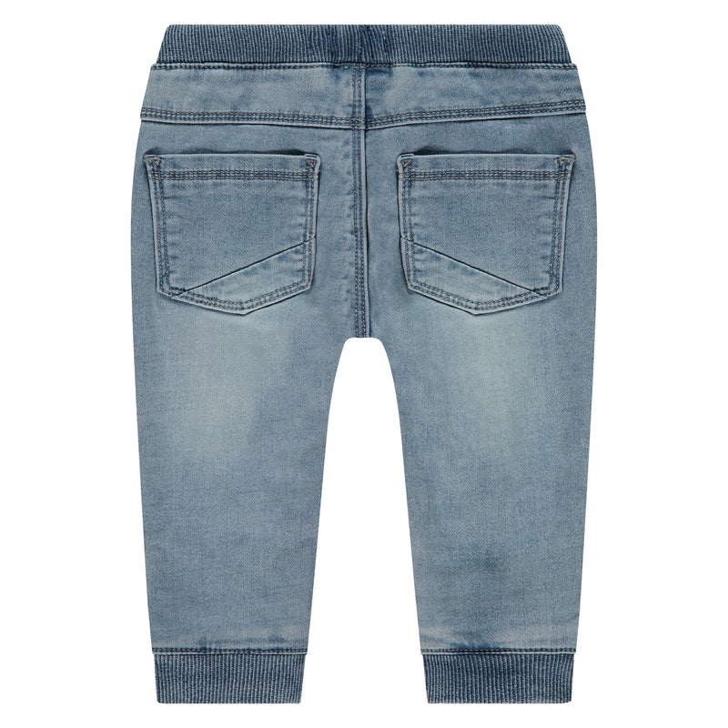 Baby Boys Jogg Jeans - grey blue denim