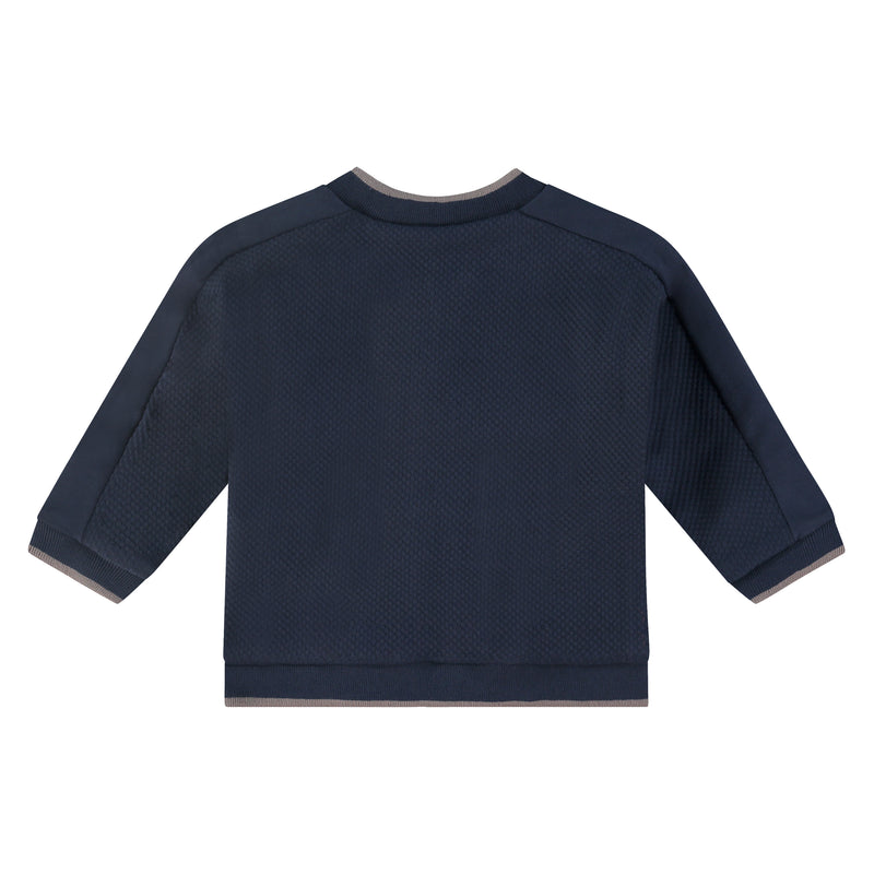 Baby Boys reversible Cardigan -indigo