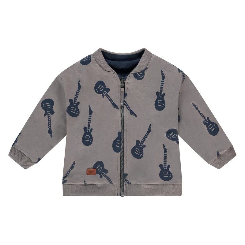 Baby Boys reversible Cardigan -indigo