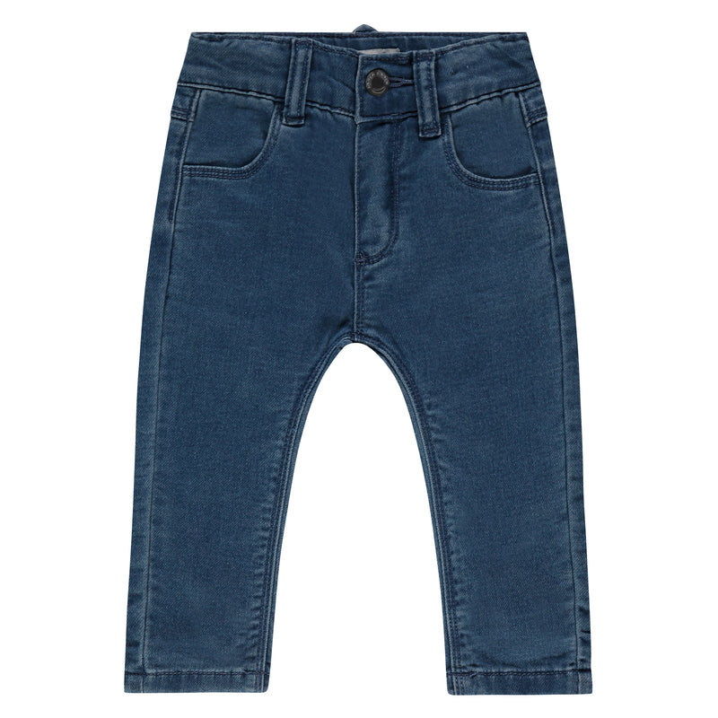 Baby Girls Jogg Jeans - blue denim