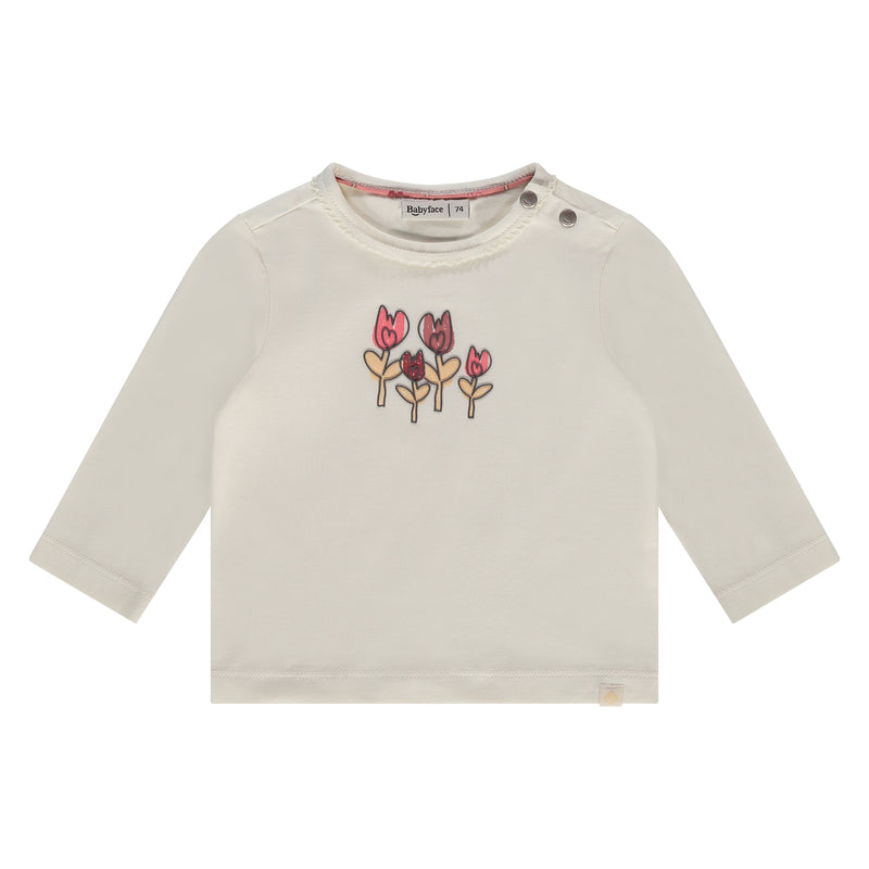 Baby Girls Langarmshirt - ivory