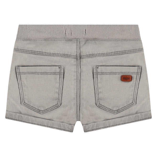 Baby Boys Jogg Jeans Shorts - summer grey denim