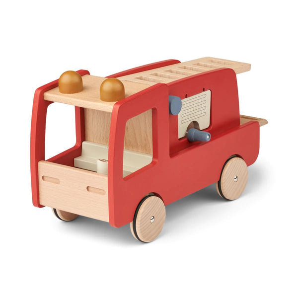 Feuerwehrauto „Eigil“ aus Holz