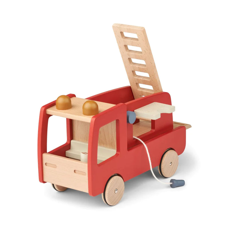 Feuerwehrauto „Eigil“ aus Holz