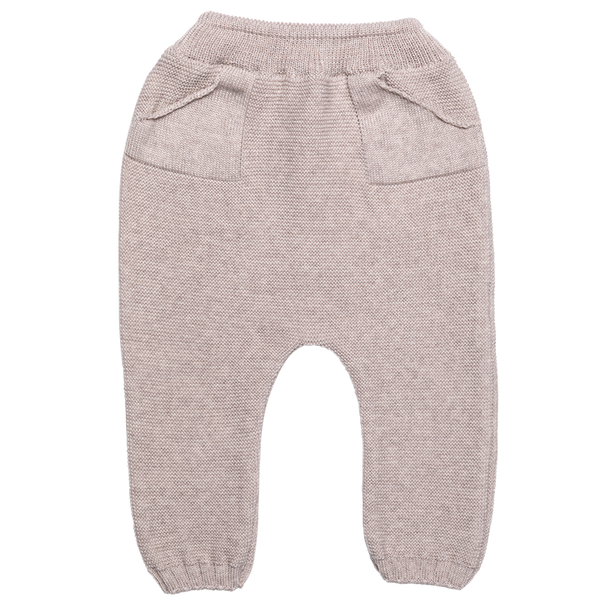 Hosen mit Taschen - beige-méliert