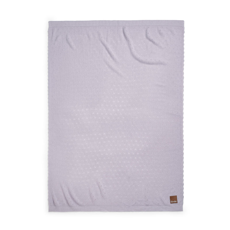 Babydecke Pointelle - Lavender Love