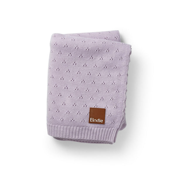 Babydecke Pointelle - Lavender Love