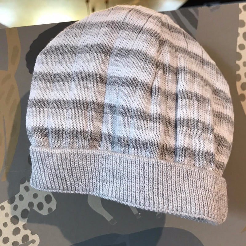 Mütze Baumwolle - grau