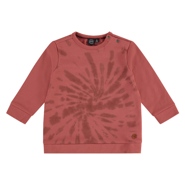 Girls Pullover - brick