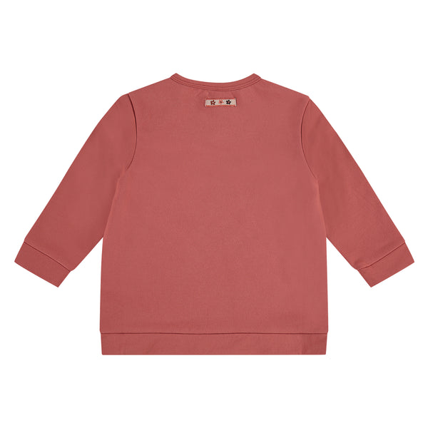 Girls Pullover - brick