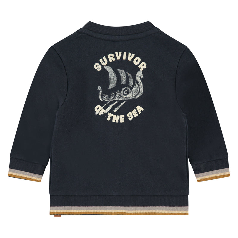 Boys Cardigan - navy