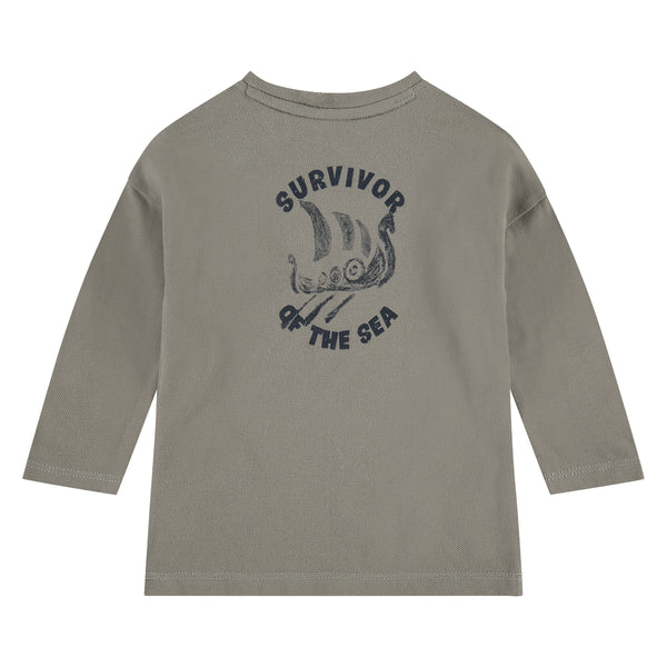 Boys Langarmshirt - grey