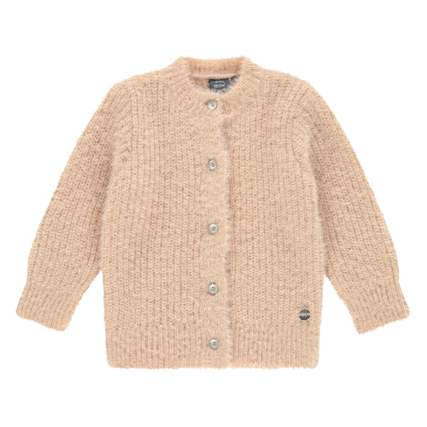 Girls Cardigan - faded salmon