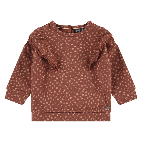 Girls Pullover - rust