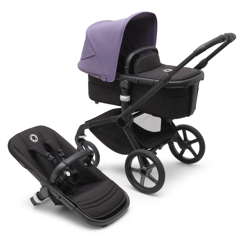 Fox 5 komplett - black/astro purple