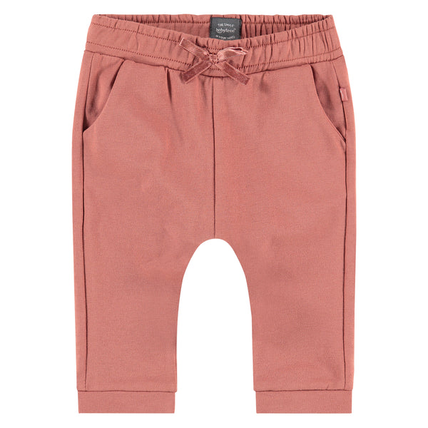 Baby Girls Sweatpants - terra pink