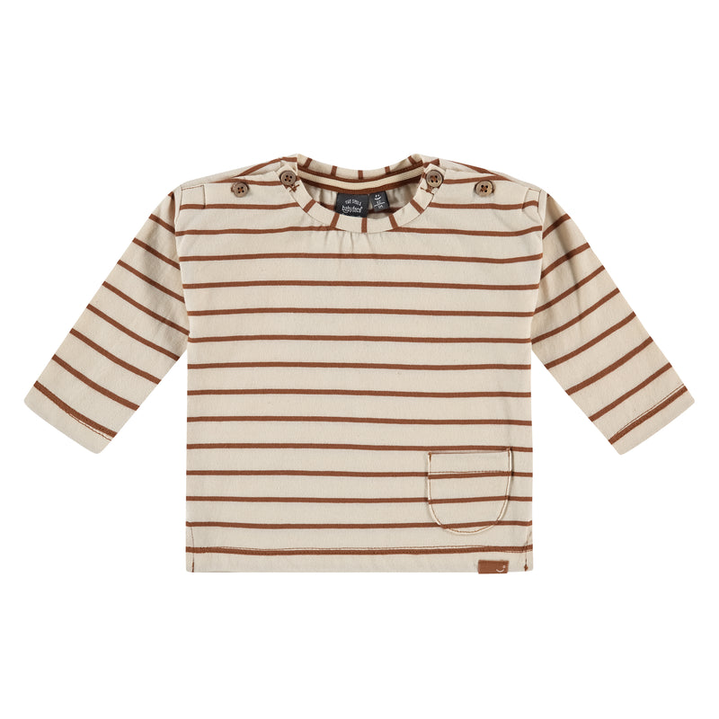 Baby Boys Langarmshirt - fudge