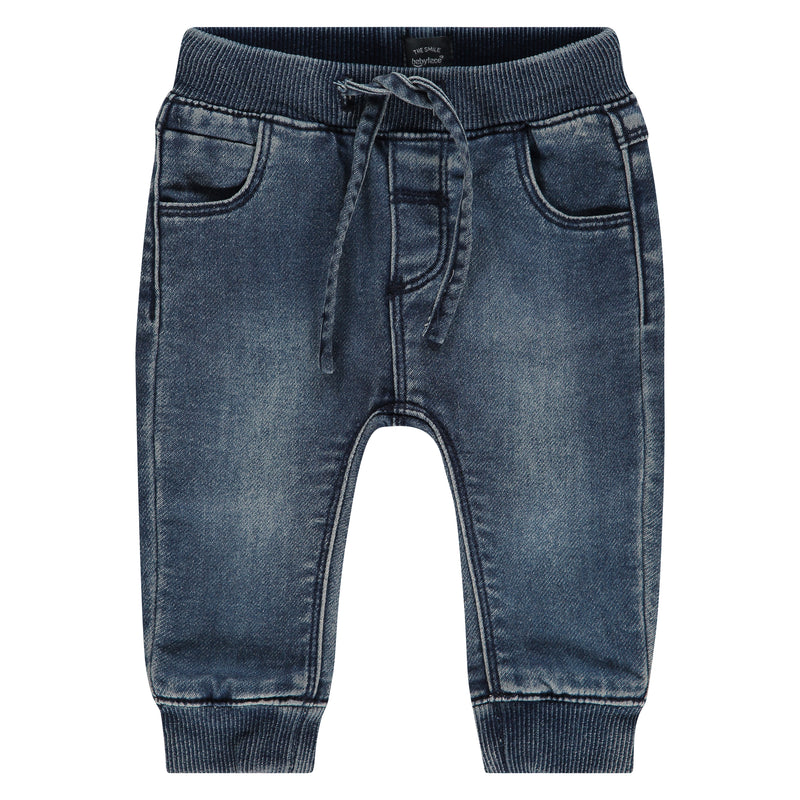 Baby Boys Jogg Jeans - medium blue denim