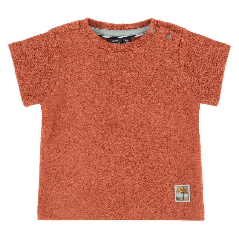 Baby Boys T-Shirt - terra red