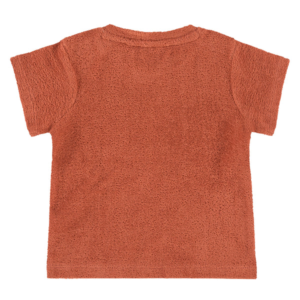 Baby Boys T-Shirt - terra red