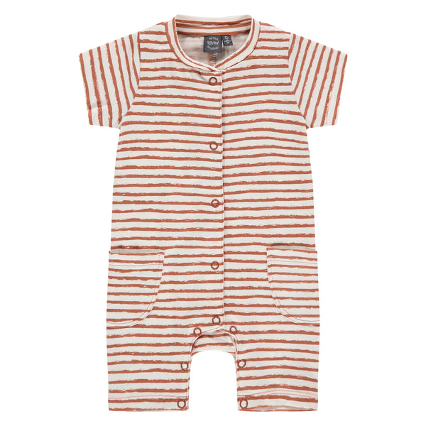 Baby Boys Overall - terra red
