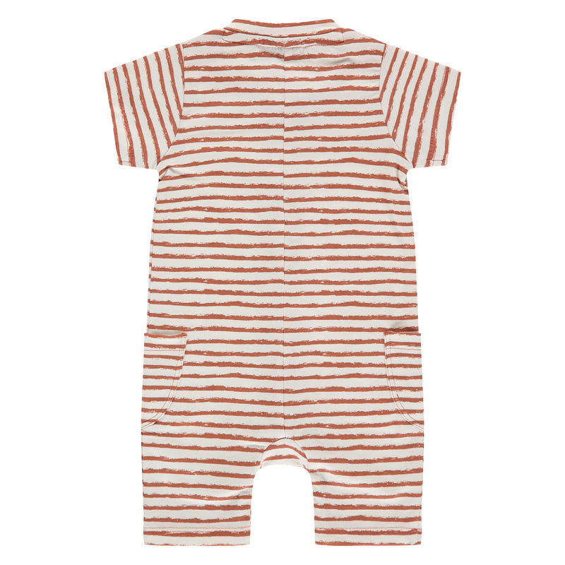 Baby Boys Overall - terra red