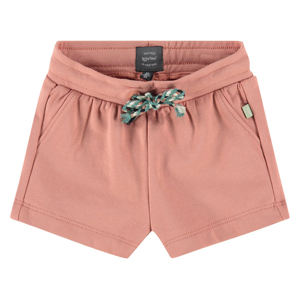 Baby Girls shorts - terra cotta