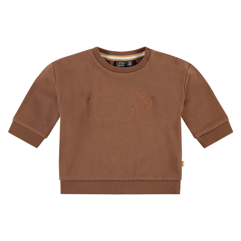 Baby Boys Pullover - chocolate