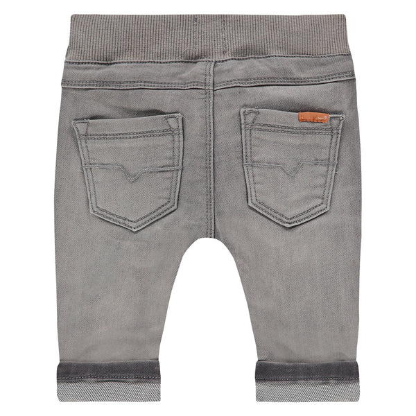 Baby Boys Jogg Jeans - mid grey denim