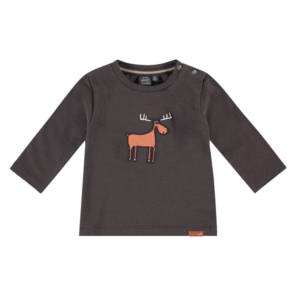 Baby Boys Langarmshirt - asphalt