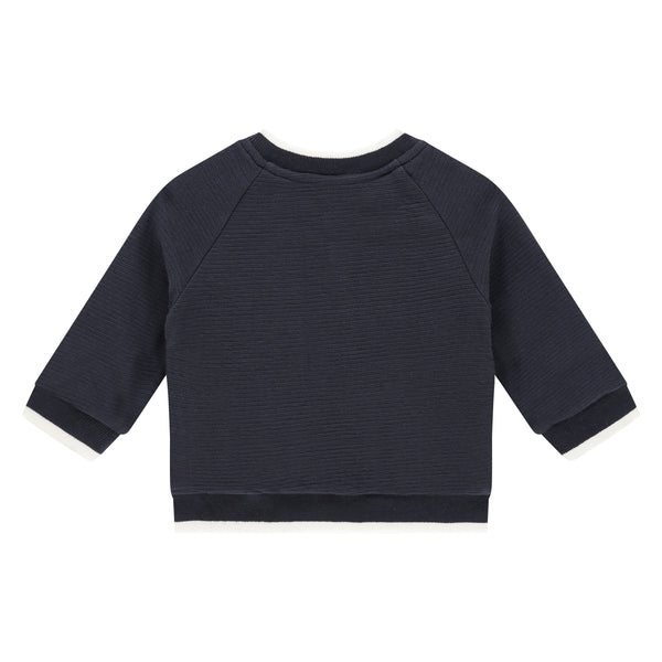 Baby Boys Sweatjacke Reversibel - navy