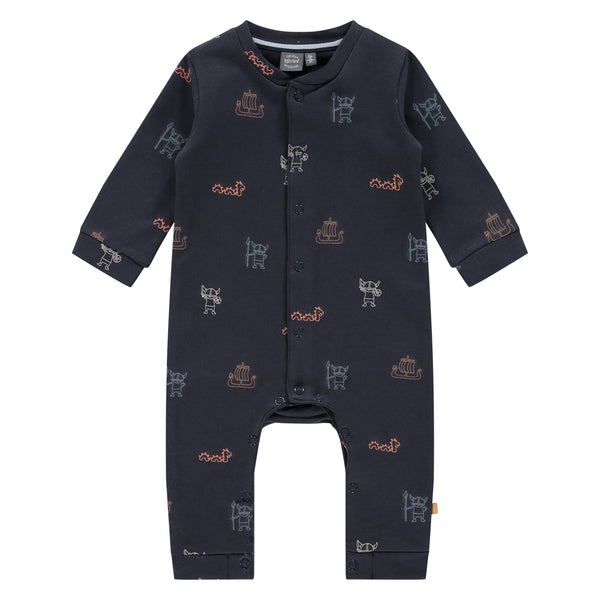 Baby Boys Strampler - navy