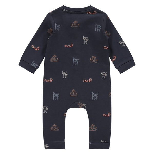 Baby Boys Strampler - navy