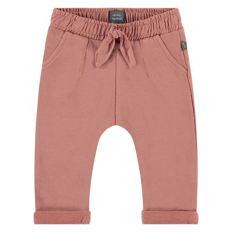 Baby Girls Sweatpants - redwood