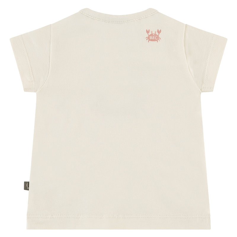 Baby Girls Kurzarmshirt - ivory