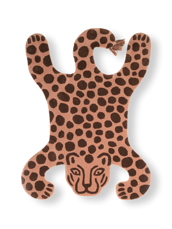 Safari Tufted Teppich - leopard