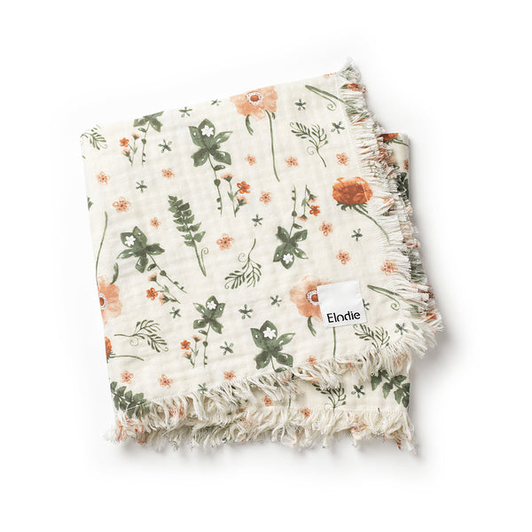 Soft Cotton Blanket - meadow blossom