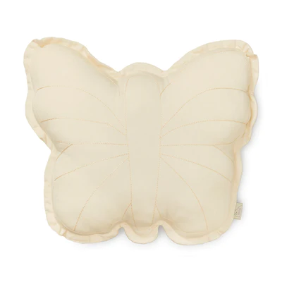 Schmetterling Kissen - Antikes Weiss