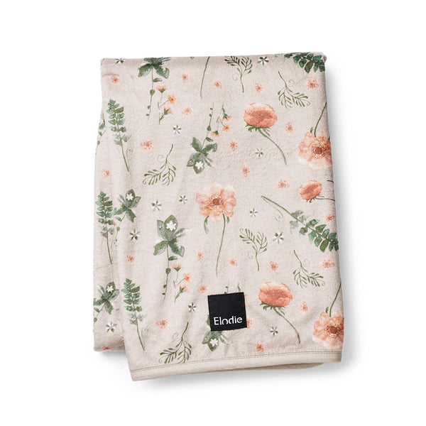 Pearl Velvet Decke - meadow blossom
